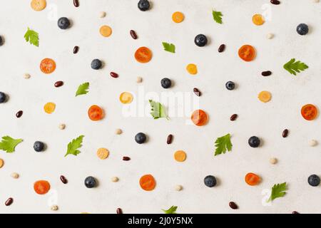 Plat préparation légumes fruits. Photo de haute qualité Banque D'Images