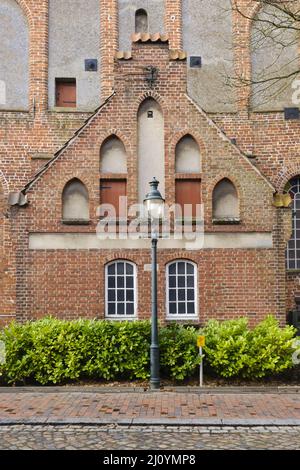 Église Saint-Severi dans la vieille ville historique d'Otterndorf Banque D'Images
