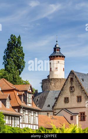 Château de Budingen dans le Wetteraukreis, Hesse Banque D'Images