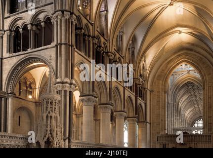 Canterbury, Kathedrale, Chor, Blick nach Südwesten Banque D'Images