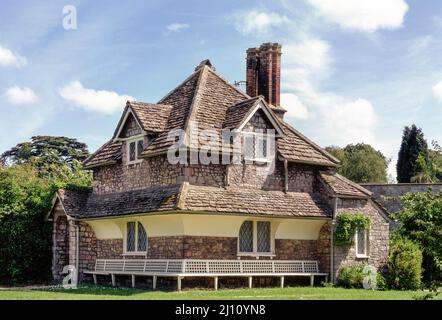 Bristol-Henbury, Siedlung Blaise-Hamlet, Cottage Banque D'Images