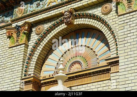 Maison du Millénaire (Millenium Háza), Millenniumshaus, Parc de la ville (Városliget), District XIV, Budapest, Hongrie, Magyarország, Europe Banque D'Images