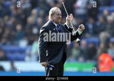 ALAN BIRCHENALL, LEICESTER CITY ANNOUNCER, 2022 Banque D'Images