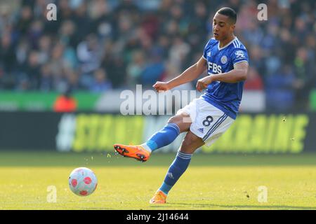 YOURI TIELEMANS, LEICESTER CITY FC, 2022 Banque D'Images