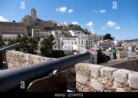 Ibiza ville, Espagne Banque D'Images