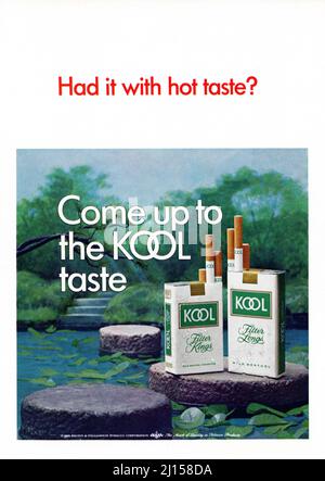 Vintage 4 août 1969 publicité « ports Illustrated », États-Unis Banque D'Images