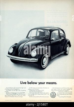 Vintage 4 août 1969 publicité « ports Illustrated », États-Unis Banque D'Images