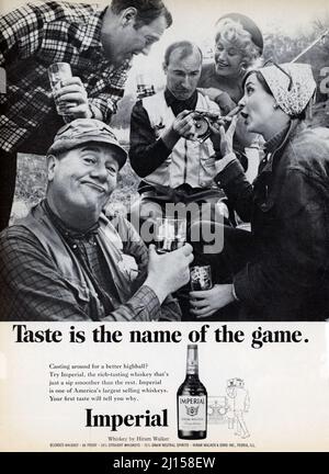 Vintage 4 août 1969 publicité « ports Illustrated », États-Unis Banque D'Images