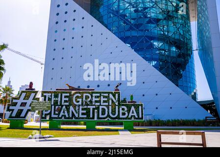 Green Planet Dubai est devenu le meilleur site d'attraction basé sur l'éducation à Dubaï Banque D'Images