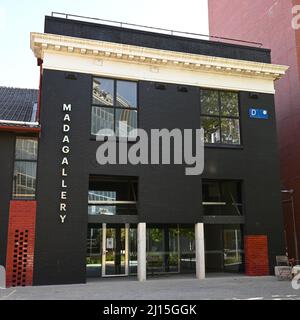 Extérieur de la galerie MADA de l'Université Monash, qui fait partie de la faculté d'art, de design et d'architecture du campus Caulfield Banque D'Images