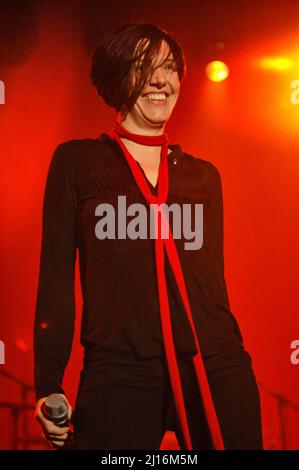 Sharleen Spiteri - Texas, V2005, Hylands Park, Chelmsford, Essex, Royaume-Uni - 20 août 2005 Banque D'Images