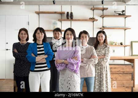 Groupe diversifié de femmes Banque D'Images