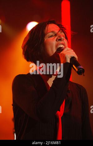 Sharleen Spiteri - Texas, V2005, Hylands Park, Chelmsford, Essex, Royaume-Uni - 20 août 2005 Banque D'Images