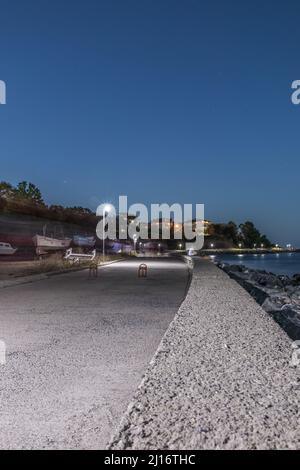 Photos de bord de mer à Primorsko, Bulgarie - fin de l'été Banque D'Images