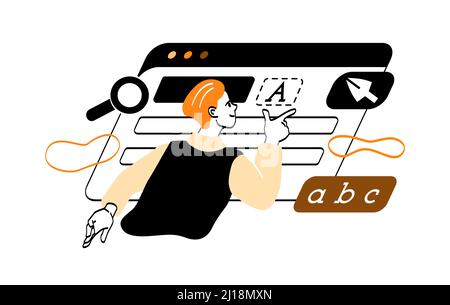 Homme correct article Illustration de Vecteur