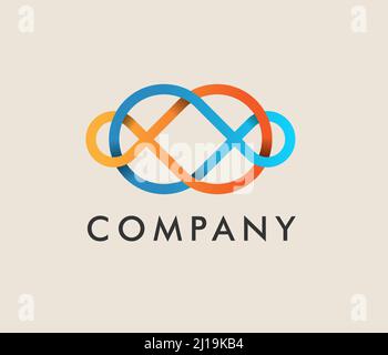 logo infinity Illustration de Vecteur