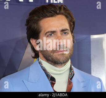 Jake Gyllenhaal participe à la projection spéciale britannique de 'Ambulance' à Londres Banque D'Images