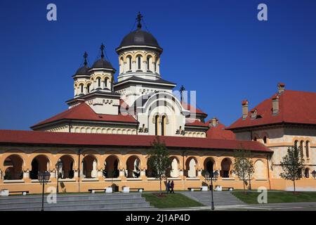 Alba Iulia, Balgrad, deutsch Karlsburg, ist die Hauptstadt des Kreises Alba in Siebenbürgen, Rumänien. (Aufnahmedatum kann abweichen) Banque D'Images