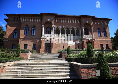 Der Mogosoaia Palast im Brancoveanu-Stil, Bucarest, Rumänien / Mogosoaia Palace, Palatul Mogosoaia, est situé à environ 10 kilomètres de Bucarest, Banque D'Images