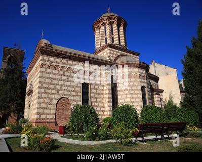 Biserica Domneasca, Alte Fürstenkirche, l'Annonciation Sant Anthony, älteste Kirche von Bukarest, Rumänien / Biserica Domneasca, Chur de l'ancien prince Banque D'Images