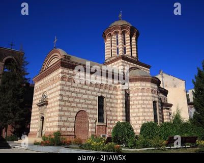 Biserica Domneasca, Alte Fürstenkirche, l'Annonciation Sant Anthony, älteste Kirche von Bukarest, Rumänien / Biserica Domneasca, Chur de l'ancien prince Banque D'Images