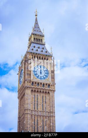 Elizabeth Tower alias Big Ben Clock Tower Banque D'Images