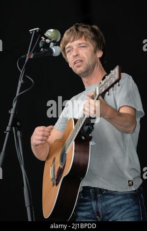 Lee Mavers - The la's, V2005, Hylands Park, Chelmsford, Essex, Royaume-Uni - 20 août 2005 Banque D'Images