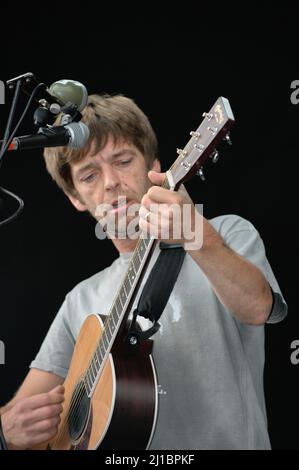 Lee Mavers - The la's, V2005, Hylands Park, Chelmsford, Essex, Royaume-Uni - 20 août 2005 Banque D'Images