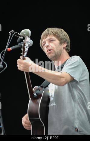 Lee Mavers - The la's, V2005, Hylands Park, Chelmsford, Essex, Royaume-Uni - 20 août 2005 Banque D'Images