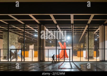 26.01.2022, Allemagne, Berlin, Berlin - Nouvelle Galerie nationale, rouverte après rénovation avec exposition par Alexander Calder. 00A220126D739CAROEX.JPG [MO Banque D'Images