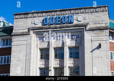Cinéma Odeon à Richmond upon Thames, Londres, Angleterre, Royaume-Uni Banque D'Images