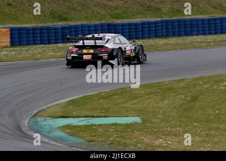 Timo Scheider (GER) Audi Sport Team Phoenix Audi RS 5 DTM 14.04.2015 Banque D'Images