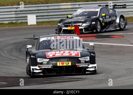 Timo Scheider (GER) Audi Sport Team Phoenix Audi RS 5 DTM 14.04.2015 Banque D'Images