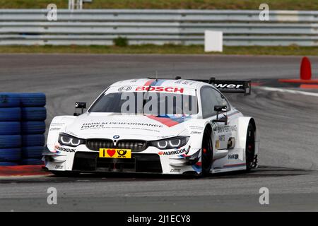 Antonio Félix da Costa (por) BMW Team Schnitzer BMW M4 DTM 14.04.2015 Banque D'Images