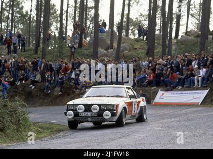 Bjorn Waldegard (SWE) Hans Thorszelius (SWE) Toyota Celica GR4 Toyota Team Europe Banque D'Images