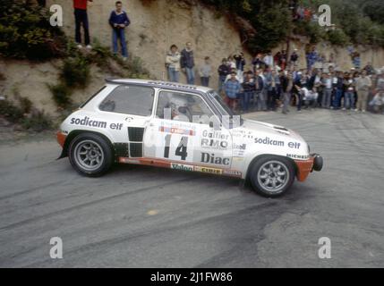 Fly Renault 5 Turbo, Rally Montecarlo 1984, Saby - Andrie, . 88163, A-1202