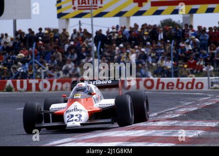 Mauro Baldi (ITA) Alfa Romeo 183T Banque D'Images