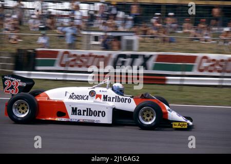 Mauro Baldi (ITA) Alfa Romeo 183T Banque D'Images