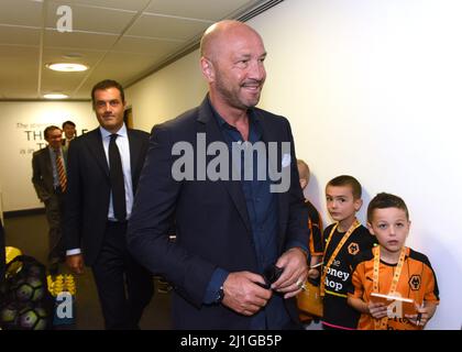 Wolverhampton Wanderers Manager coach Walter Zenga à Molineux 30/07/2016 - pré-saison amical Banque D'Images