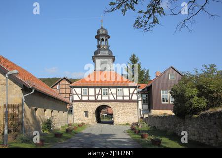 Monastère de Michaelstein à Blankenburg im Harz, Saxe-Anhalt, Allemagne Banque D'Images