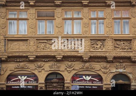 Krummelsches Haus à Wernigerode, Saxe-Anhalt, Allemagne Banque D'Images