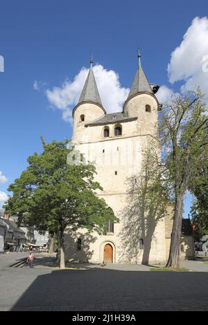 Église Saint-Jakobi à Goslar, Basse-Saxe, Allemagne Banque D'Images