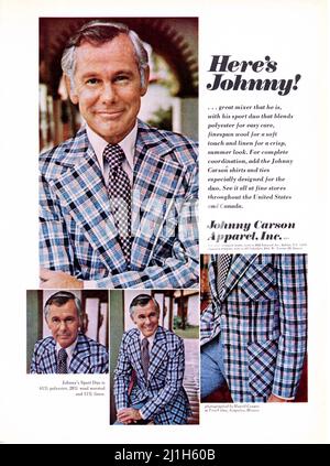 Vintage 25 Mars 1974 'ports Illustrated' Magazine publicité, Etats-Unis Banque D'Images