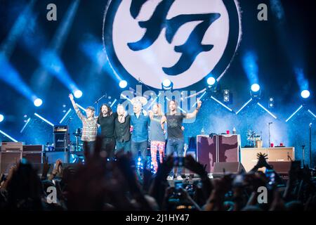 5 septembre 2021 : 5th septembre 2021, Napa CA USA - Foo Fighters se déroule en direct au festival de la vallée de Napa de BottleRock (Credit image: © Jerome Brunet/ZUMA Press Wire) Banque D'Images