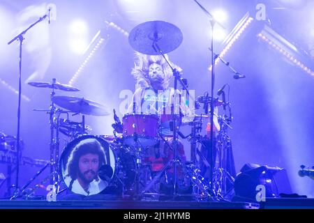 5 septembre 2021 : 5th septembre 2021, Napa CA USA - Foo Fighters se déroule en direct au festival de la vallée de Napa de BottleRock (Credit image: © Jerome Brunet/ZUMA Press Wire) Banque D'Images