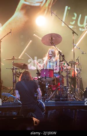 5 septembre 2021 : 5th septembre 2021, Napa CA USA - Foo Fighters se déroule en direct au festival de la vallée de Napa de BottleRock (Credit image: © Jerome Brunet/ZUMA Press Wire) Banque D'Images