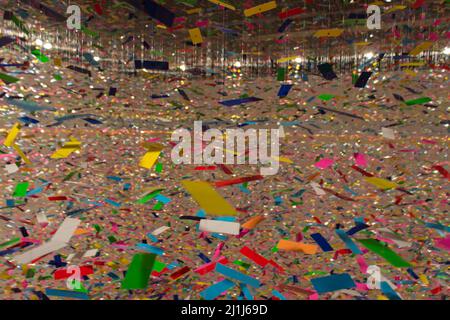 Nouvelle-Zélande, Wellington - janvier 10 2020 : la vue de l'installation cinétique multisensorielle, Musée te Papa le 10 2020 janvier à Wellington, Nouvelle-Zélande Banque D'Images