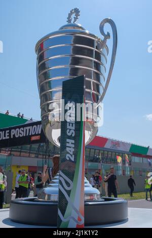 Circuit de Mugello, Scarperia, Italie, 26 mars 2022, Trophée série 24h pendant Hankook 12h de Mugello 2022 - Endurance Banque D'Images