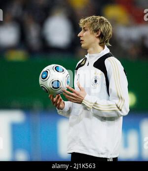 Düsseldorf Allemagne 11.02.2009, football: International friendly, Allemagne (GER) contre Norvège (NOR) 0:1 — Stefan KIESSLING (GER) Banque D'Images