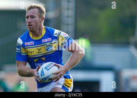 Leeds, Royaume-Uni. 26th mars 2022. Headingley Stadium, Leeds, West Yorkshire, 26 mars 2022. Betfred Challenge Cup Leeds Rhinos et Castleford Tigers. Matt Prior de Leeds Rhinos crédit: Touchlinepics/Alay Live News Banque D'Images